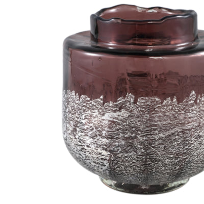 Ptmd Vase Niddy Lila 19 cm | 2 Stk