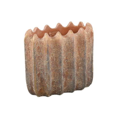 Ptmd Blumentopf Brigett oval 20 cm | 6 Stück