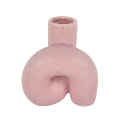 Vase Twist rosa 11,5 cm | 16 Stück