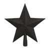 Peak Weihnachtsstern Glitzer schwarz 23 cm | 24 Stück