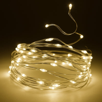 Lichterkette 120 LED EU-Stecker weiß 12 Meter | 15 Stück