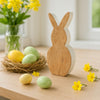 Figur Hase Holz weiß 23 cm | 18 Stück