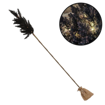Countryfield künstlicher Zweig Astilbe LED auf Batterie schwarz 90 cm | 12 Stück