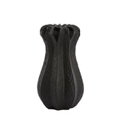 Leichte Wohnleuchte und Wohnvase Abajo mattschwarz 25 cm | 2 Stk - afbeelding 1