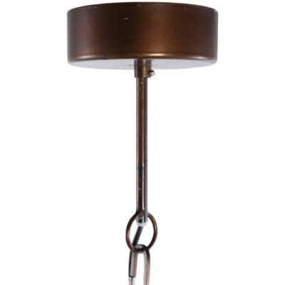 Ptmd Hängelampe Norris Metall kupferfarben 40,5 cm | 2 Stk