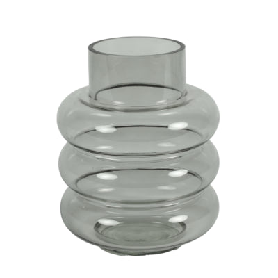 Countryfield Vase Nikky S grau 22 cm | 6 Stück