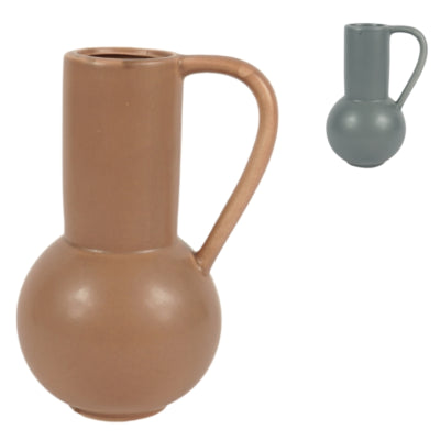 Keramikvase 21 cm 2 sortiert | 6 Stück
