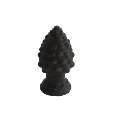 Countryfield Statue Tannenzapfen Celine S schwarz 8 cm | 24 Stück