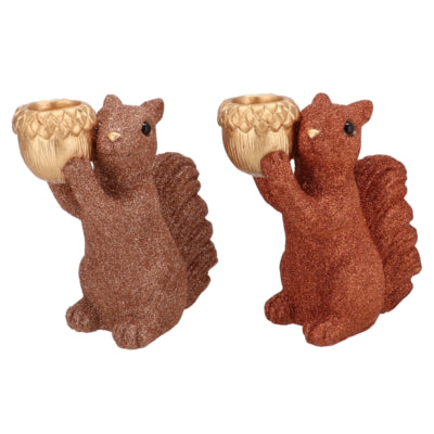 Daan Bugholzschale Jingle Eichhörnchen stehend nackt kupferfarben 16 cm 2 sortiert | 6 Stück