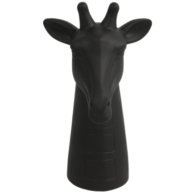 Countryfield Statue Giraffe Mokambo m schwarz 33 cm | 4 Stück