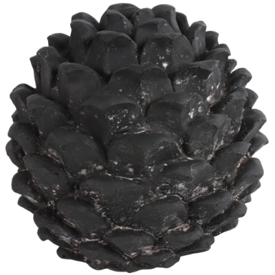 Countryfield Statue Tannenzapfen Donato l schwarz 18 cm | 8 Stück