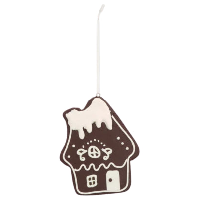 Gemütlicher Weihnachtshänger House Candy 10 cm | 24 Stück