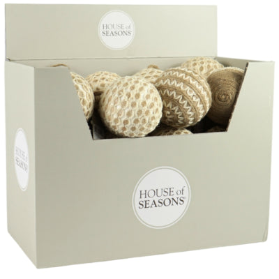 House of Seasons Weihnachtskugel 3-fach sortiert | 24 Stück