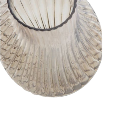 Bepurehome Vase zu Rauchglas 34 cm | 3 Stück