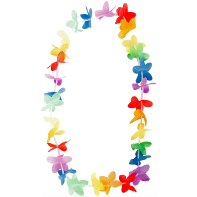 Folat Hawaii-Kranz Regenbogen | 48 Stück
