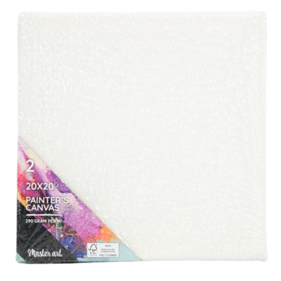 Master Art Leinwand 20 x 20 cm 2 Stück B-Wahl | 24 Stück