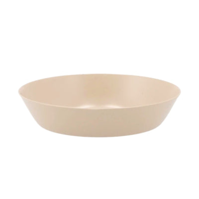 Daan Bugholzschale für Bernsteinwürfel Metall beige 12 cm | 24 Stück