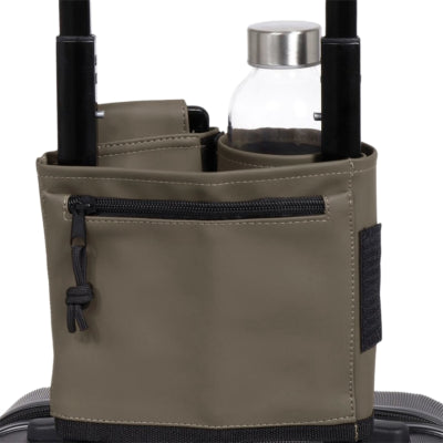 Nörlander Norländer Trolley Trinkflaschenhalter Taupe 22 cm | 10 Stück