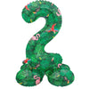 Folat Folienballon stehend 2 Jungle Vibe 41 cm | 20 Stück