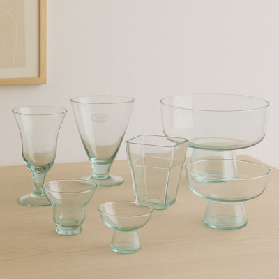 Vase Farrar Glas transparent 15 cm | 12 Stück