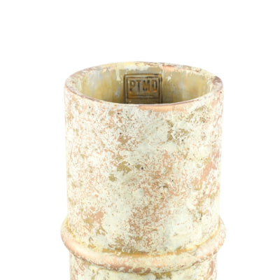 Ptmd Blumentopf Werix Creme L 24 cm | 6 Stück