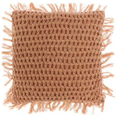 Einzigartiges Wohnkissen Tufo Kamel 45 x45 cm | 6 Stück