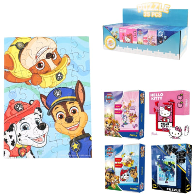 Ty-Lizenzpuzzle 35 Teile 21 x 15 cm 4-fach sortiert | 24 Stück