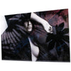 Ptmd Glasgemälde exklusive Kunst Shady Lady von Mönch 150 x 100 cm
