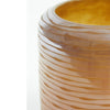 Light Living Licht- und Wohnvase Bowie Glas braun 14 cm | 4 Stück