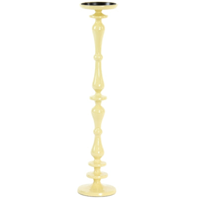 Light Living Licht- und Living-Kerzenleuchter Yahvi glänzend gelb 50 cm | 2 Stk