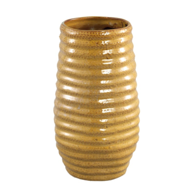 Ptmd Vase Riddy Yellow 27 cm | 4 Stück