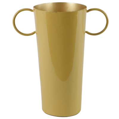 Countryfield Vase Fido XL gelb 25 cm | 4 Stück