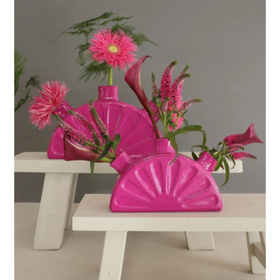 Vase limon fuchsia 28 cm | 8 Stück