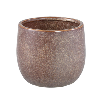 Ptmd Blumentopf Freja s braun 13 cm | 12 Stück