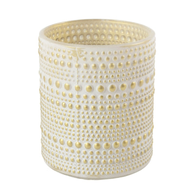 Countryfield Teelichthalter Hailey's Creme 8 cm | 24 Stück