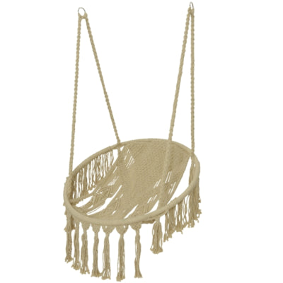(r) Hängesessel Outdoor sandfarben 130 cm | 2 Stk