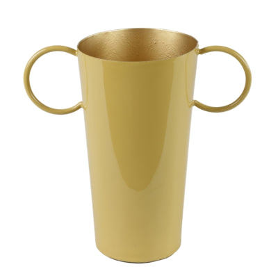 Countryfield Vase Fido l gelb 20 cm | 4 Stück