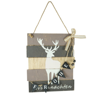 Hänger Frohe Weihnachten 27,5 cm | 12 Stück