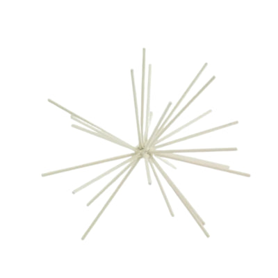 Housevitamin Ornament Feuerwerk Metall beige 15 cm | 24 Stück