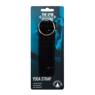 Der Gym Sessions Yogagürtel schwarz 175 cm | 24 Stück