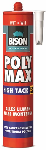 Bison Prof Poly Max High Tack White CRT 425 g – 6312599