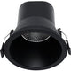 Profolux LED-Downlight, schwarzer Reflektor, 6 W, 4000 K, dimmbar – LED2470