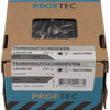 Proftec Gartenholzschraube Edelstahl-410 LK + Schneidspitze Torx TX20 4,0x50 30 | 200 Stück - 5207.31.25901
