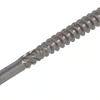 Proftec Gartenholzschraube Edelstahl-410 LK schwarzer Kopf + Schneidspitze Torx TX20 4,0x35 24 | 200 Stück - 5207.31.25405