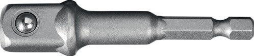 Promat tecwerk Adapter | Antriebssechskant 1 4 Zoll | Vierkantantrieb 1 2 Zoll | Länge 72 mm - 4000821080