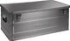 Promat tecwerk Aluminiumbox | L900xB490xH380mm 140 l | mit Klappdeckel und Zylinderschloss - 9000447954