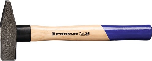 Promat tecwerk Tischhammer | 2000 g Stiellänge 400 mm | Hickory | mit Schutzhülle - 4000811247