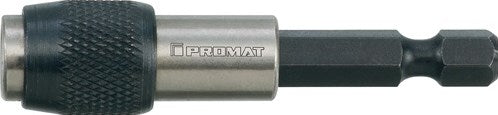 Promat tecwerk Bithalter | 1 4? f 6,3 1 4? c 6,3 | Schnellwechselkopf | Länge 60 mm - 4000829603