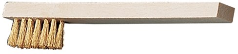 Promat tecwerk Zündkerzenbürste | Länge 150 mm | 0,2 mm Messing | 3-reihig - 4000841023