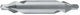 Promat tecwerk Zentrierbohrer | din 333 form a | nominal-d. 2mm | hss | linksschneidend - 4000861571